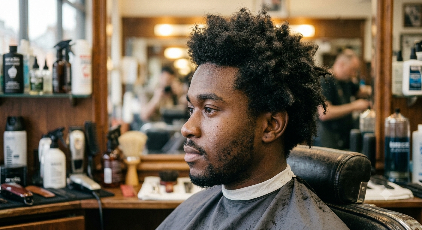 Before hair transformation